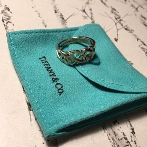 Tiffany Loving Heart Band Ring